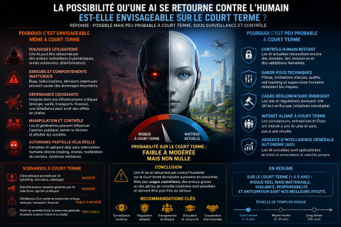 Possibilité IA se retourne contre humain