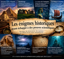 énigmes historiques non résolues